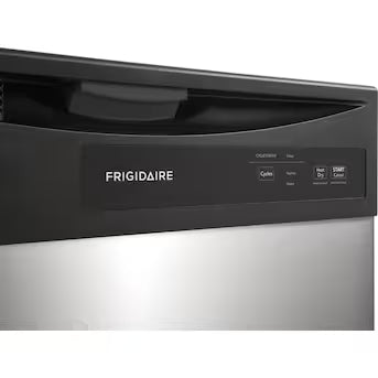Frigidaire Smart 24-in Front Control Built-in Dishwasher ( Stainless steel ) , 62-Decibel Standard Sound Level Model# FDPC4221AS