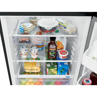 Frigidaire 18.3-cu ft Top-Freezer Refrigerator ( Stainless Steel ) Garage Ready Model# FFTR1835VS