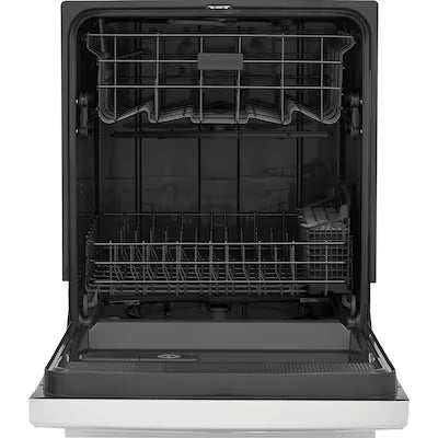 Frigidaire 24-in Front Control Built-in Dishwasher ( White ) ENERGY STAR, 54-Decibel Standard Sound Level Model# FDPC4314AW