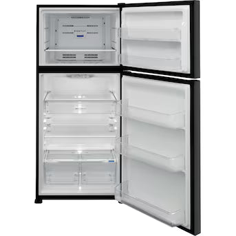 Coming Soon Frigidaire 20-cu ft Standard-Depth 30-in Wide Top-Freezer Refrigerator ( Stainless Steel ) Garage Ready Model# FFTR2045VS