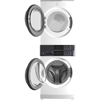 Coming Soon Electrolux LuxCare Wash Stacked Laundry Center with 4.4-cu ft Front load Washer and Electric 8-cu ft Dryer (ENERGY STAR) Model# ELTE7300AW