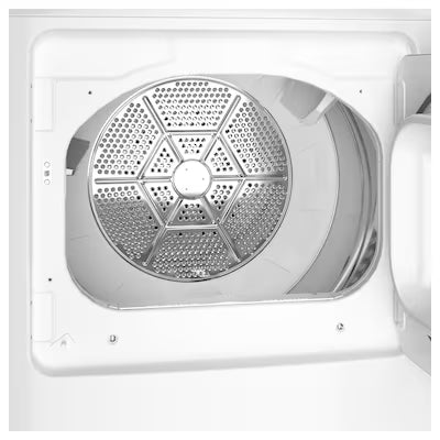 Coming Soon GE 7.2 cu. ft. Capacity Gas Dryer with Up To 120 ft. Venting and Reversible Door Model# GTD38GASWWS
