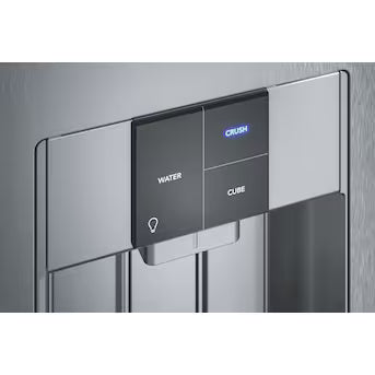 Frigidaire Professional 22.3-cu ft Counter-Depth Side-by-Side Refrigerator with Ice Maker ,Water and Ice Dispenser ( Smudge-Proof Stainless Steel Model# PRSC2222AF