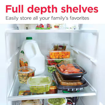 Frigidaire Gallery 22.3-cu ft Counter-Depth Side-by-Side Refrigerator with Ice Maker ,Water and Ice Dispenser ( Fingerprint Resistant Stainless Steel ) Model# GRSC2352AF