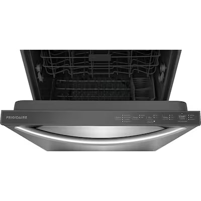 Frigidaire 24-in Top Control Built-in Dishwasher ( Stainless Steel ) ENERGY STAR, 52-Decibel Standard Sound Level Model# FDPH4316AS