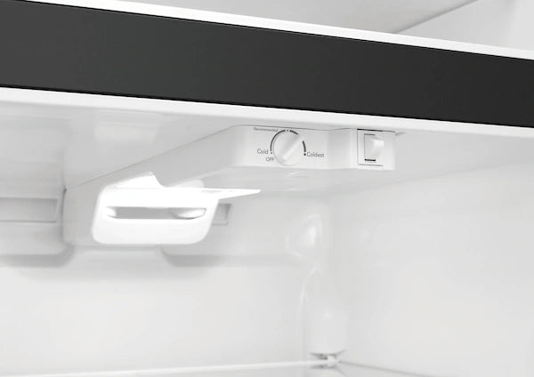 Frigidaire 18.3-cu ft Top-Freezer Refrigerator ( Black ) Garage Ready Model# FFTR1835VB