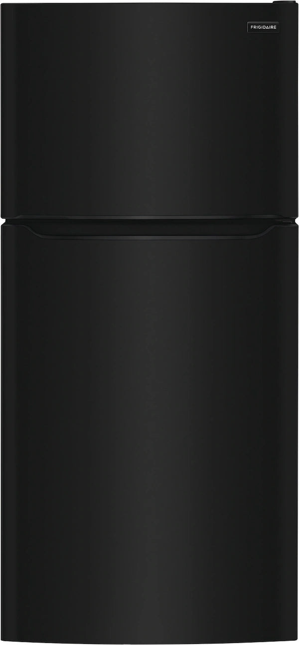 Frigidaire 18.3-cu ft Top-Freezer Refrigerator ( Black ) Garage Ready Model# FFTR1835VB