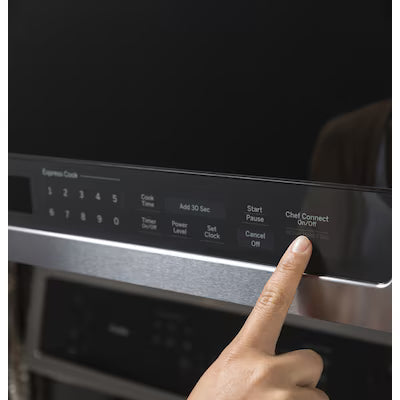 Coming Soon GE Profile 2.1-cu ft Over-the-Range Microwave with Sensor Cooking ( Stainless steel ) Model# PVM9005SJSS