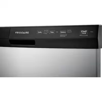 Frigidaire 24-in Front Control Built-in Dishwasher ( Stainless steel ) , Triple Spray Arm , 55-Decibel Model# FFCD2413US by Scratch N Dent Depot