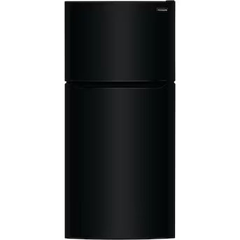 Frigidaire 18.3-cu ft Top-Freezer Refrigerator ( Black ) Garage Ready Model# FFTR1835VB