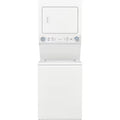 Frigidaire Quick Wash Dry Cycle, Maxfill Wash Cycle Gas Stacked Laundry Center with 3.9-cu ft Top load Washer and 5.6-cu ft Dryer White Model# FLCG7522AW by Scratch N Dent Depot
