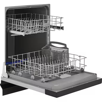 Frigidaire Smart 24-in Front Control Built-in Dishwasher ( Stainless steel ) , 62-Decibel Standard Sound Level Model# FDPC4221AS