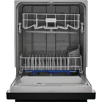 Coming Soon Frigidaire 24-in Front Control Built-in Dishwasher ( Black ) , 62-Decibel Model# FDPC4221AB