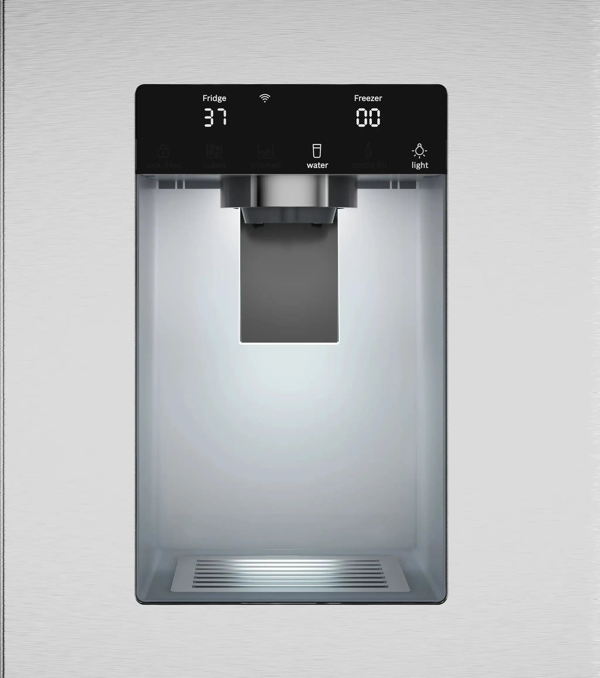 800 Series 36 in. 21 cu. ft. Smart Counter Depth French Door Bottom Freezer Refrigerator Stainless Steel, Ice and Water Model# B36CD80SNS by Scratch N Dent Depot