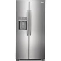 Frigidaire Gallery 22.3-cu ft Counter-Depth 36-in Wide Side-by-Side Refrigerator with Ice Maker ,Water and Ice Dispenser ( Fingerprint Resistant Stainless Steel ) ENERGY STAR Certified Model# GRSC2352AF A19-46 by Scratch-n-Dent Depot