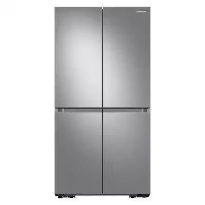 Samsung 23 cu. ft. Counter Depth 4-Door French Door Refrigerator with Beverage Center in Stainless Steel Model# RF23B7671SR 6006-32 by Scratch-n-Dent Depot
