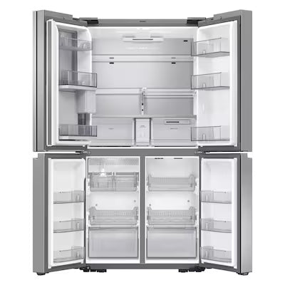 Samsung 23 cu. ft. Counter Depth 4-Door French Door Refrigerator with Beverage Center in Stainless Steel Model# RF23B7671SR 6006-32 by Scratch-n-Dent Depot