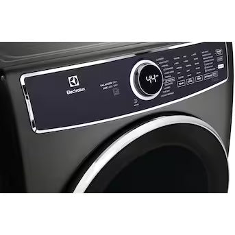 Electrolux 8-cu ft Stackable Vented Electric Dryer with Steam Cycle ( Titanium ) Model# ELFE7637AT A19-34 by Scratch-n-Dent Depot