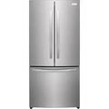Frigidaire Counter-Depth 17.6-cu ft 3 -Door 31-in Wide French Door Refrigerator with Ice Maker ( Fingerprint-Resistant Stainless Look ) ENERGY STAR Certified Model# FRFG1723AV by Smiths Appliance & Furniture