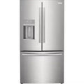 Frigidaire Gallery Counter-Depth 22.6-cu ft 3 -Door 36-in Wide French Door Refrigerator with Dual Ice Maker with Water and Ice Dispenser ( Fingerprint Resistant Stainless Steel ) ENERGY STAR Certified Model# GRFC2353AF by Smiths Appliance & Furniture