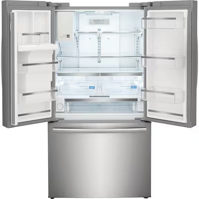 Frigidaire Gallery Counter-Depth 22.6-cu ft 3 -Door 36-in Wide French Door Refrigerator with Dual Ice Maker with Water and Ice Dispenser ( Fingerprint Resistant Stainless Steel ) ENERGY STAR Certified Model# GRFC2353AF by Scratch N Dent Depot