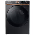 Samsung 7.5-cu ft Stackable Vented Gas Dryer with Steam Cycle ( Brushed Black ) Model# DVG50BG8300V by Scratch N Dent Depot
