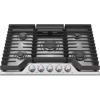 Frigidaire Gallery 30-in 5 burners Stainless steel Gas Cooktop Model# GCCG3048AS