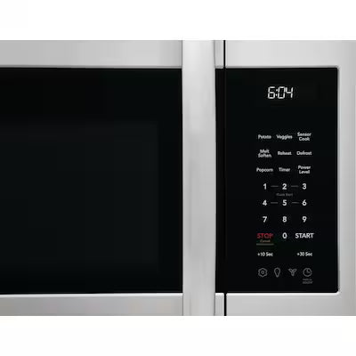 Frigidaire Gallery 1.9-cu ft Over-the-Range Microwave with Sensor Cooking ( Fingerprint Resistant Stainless Steel ) Model# GMOS1962AF