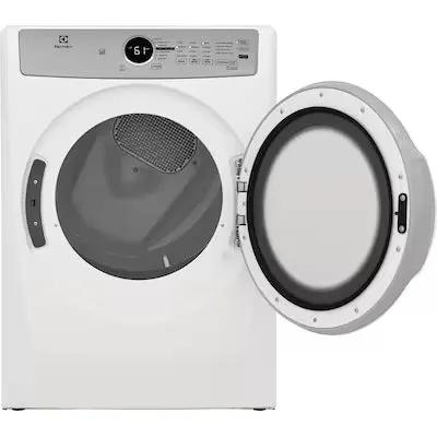 Electrolux 8-cu ft Stackable Vented Electric Dryer ( White ) Model# ELFE7337AW by Smiths Appliance & Furniture