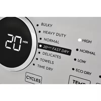 Electrolux 8-cu ft Stackable Vented Electric Dryer ( White ) Model# ELFE7337AW by Smiths Appliance & Furniture