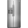 Frigidaire Gallery 22.3-cu ft Standard-Depth 33-in Wide Side-by-Side Refrigerator with Ice Maker ,Water and Ice Dispenser ( Fingerprint Resistant Stainless Steel ) ENERGY STAR Certified Model# GRSS2352AF by Scratch N Dent Depot
