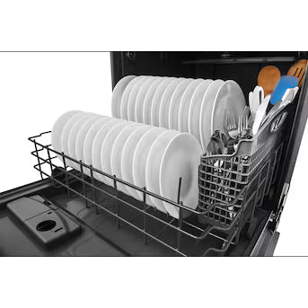 Frigidaire 24-in Top Control Built-in Dishwasher ( Stainless Steel ) ENERGY STAR, 52-Decibel Standard Sound Level Model# FDPH4316AS