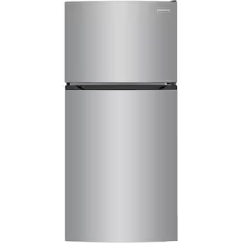 Frigidaire 13.9-cu ft Top-Freezer Refrigerator ( Brushed Steel ) ENERGY STAR Certified Model# FFHT1425VV