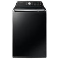 Samsung Active WaterJet High Efficiency Impeller Large ( 4.7-cu ft ) Top-Load Washer ( Brushed Black ) Model# WA47CG3500AV A19-15 by Scratch-n-Dent Depot