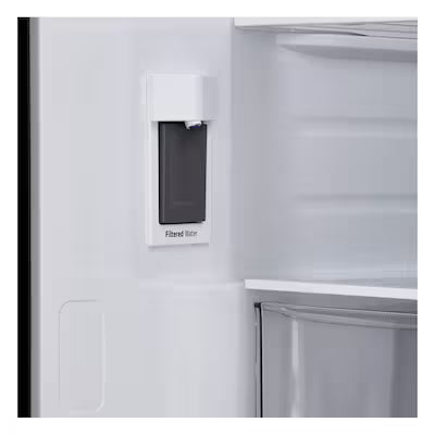 LG Standard-Depth 31.7-cu ft 3 -Door 36-in Wide with Ice Maker ( PrintProof Stainless Steel ) ENERGY STAR Certified Model# LRFLS3216S