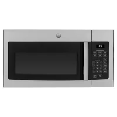 Coming Soon GE 1.6-cu ft Over-the-Range Microwave ( Stainless Steel ) Model# JVM3160RFSS