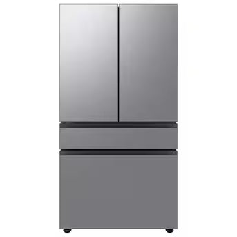 Samsung Bespoke AI Counter-Depth Beverage Center 23-cu ft 36-in Wide with Dual Ice Maker and Door within Door ( Fingerprint Resistant Stainless Steel ) ENERGY STAR Certified Model# RF23BB8600QL A19-51 by Scratch-n-Dent Depot