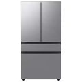Samsung Bespoke AI Counter-Depth Beverage Center 23-cu ft 36-in Wide with Dual Ice Maker and Door within Door ( Fingerprint Resistant Stainless Steel ) ENERGY STAR Certified Model# RF23BB8600QL A19-51 by Scratch-n-Dent Depot