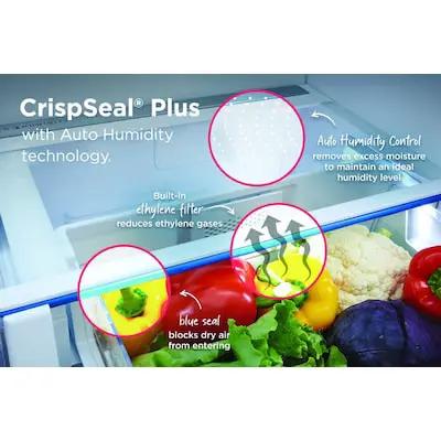 Frigidaire Gallery Standard-Depth 27.8-cu ft 3 -Door 36-in Wide French Door Refrigerator with Dual Ice Maker with Water and Ice Dispenser ( Fingerprint Resistant Stainless Steel ) ENERGY STAR Certified Model# GRFS2853AF by Scratch N Dent Depot