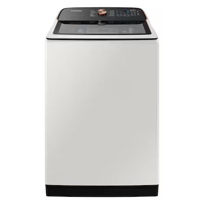 Samsung Auto Dispense High Efficiency Impeller Extra Large ( 5.5-cu ft ) Top-Load Washer ( Ivory ) Model# WA55CG7500AE A13-31 by Scratch-n-Dent Depot