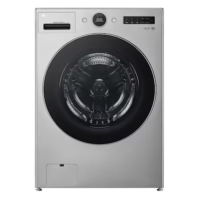 LG 5.0-cu ft Ventless All-In-One Washer Dryer Combo with Steam Cycle ( Graphite Steel ) Model# WM6998HVA by Smiths Appliance & Furniture