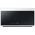 Samsung Bespoke 2.1-cu ft Over-the-Range Microwave with Sensor Cooking ( White Glass ) Model# ME21DB670012 by Scratch-n-Dent Depot
