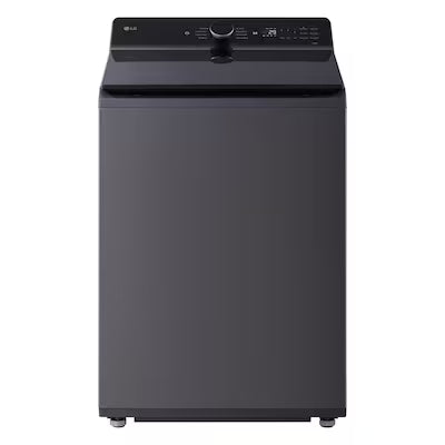 LG Impeller Extra Large  5.5-cu ft Top-Load Washer ( Matte Black ) Model# WT8400CB