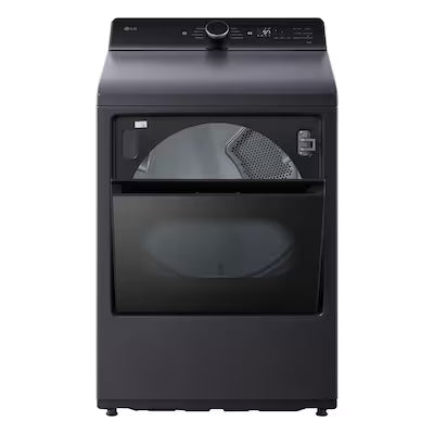 LG 7.3-cu ft Vented Gas Dryer ( Matte Black ) Model# DLG8401BE by Scratch N Dent Depot