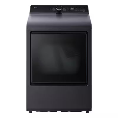 LG 7.3-cu ft Vented Gas Dryer ( Matte Black ) Model# DLG8401BE by Scratch N Dent Depot