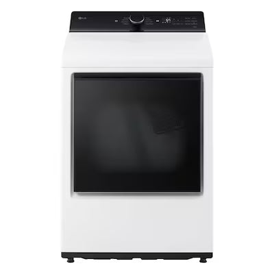 LG 7.3-cu ft Vented Gas Dryer ( Alpine White ) Model# DLG8401WE
