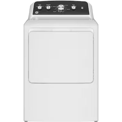 GE 7.2-cu ft Vented Gas Dryer ( White ) Model# GTD48GASWWB by Scratch N Dent Depot