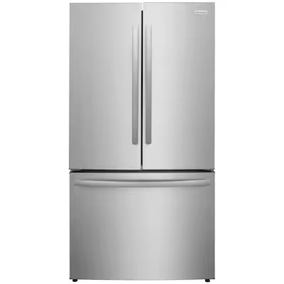 Frigidaire Standard-Depth 28.8-cu ft 3 -Door 36-in Wide French Door Refrigerator with Ice Maker with Water Dispenser ( Smudge-Proof Stainless Steel ) ENERGY STAR Certified Model# FRFN2813AF by Scratch N Dent Depot