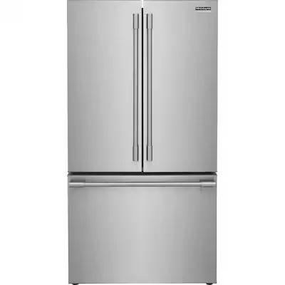 Frigidaire Professional Counter-Depth 23.3-cu ft 3 -Door 36-in Wide with Ice Maker ( Smudge-Proof Stainless Steel ) ENERGY STAR Certified Model# PRFG2383AF by Smiths Appliance & Furniture