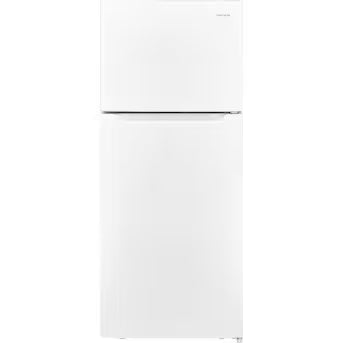 Frigidaire 17.6-cu ft Top-Freezer Refrigerator ( White ) ENERGY STAR Certified Model# FFHT1822UW
